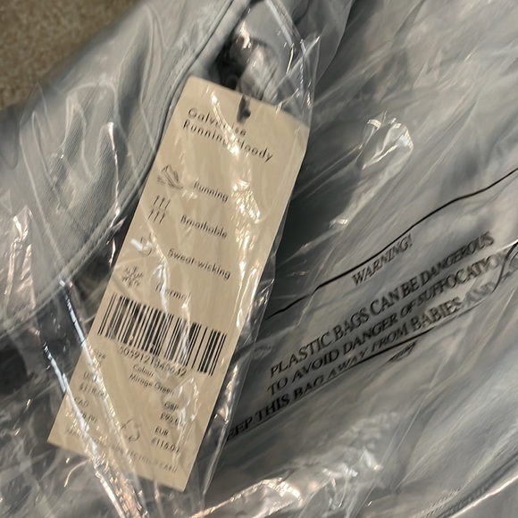 New Galvanise Running Hoodie jacket SWEATY BETTY  blue/Green XXS,XS,S,M,L,XL - Picture 7 of 8